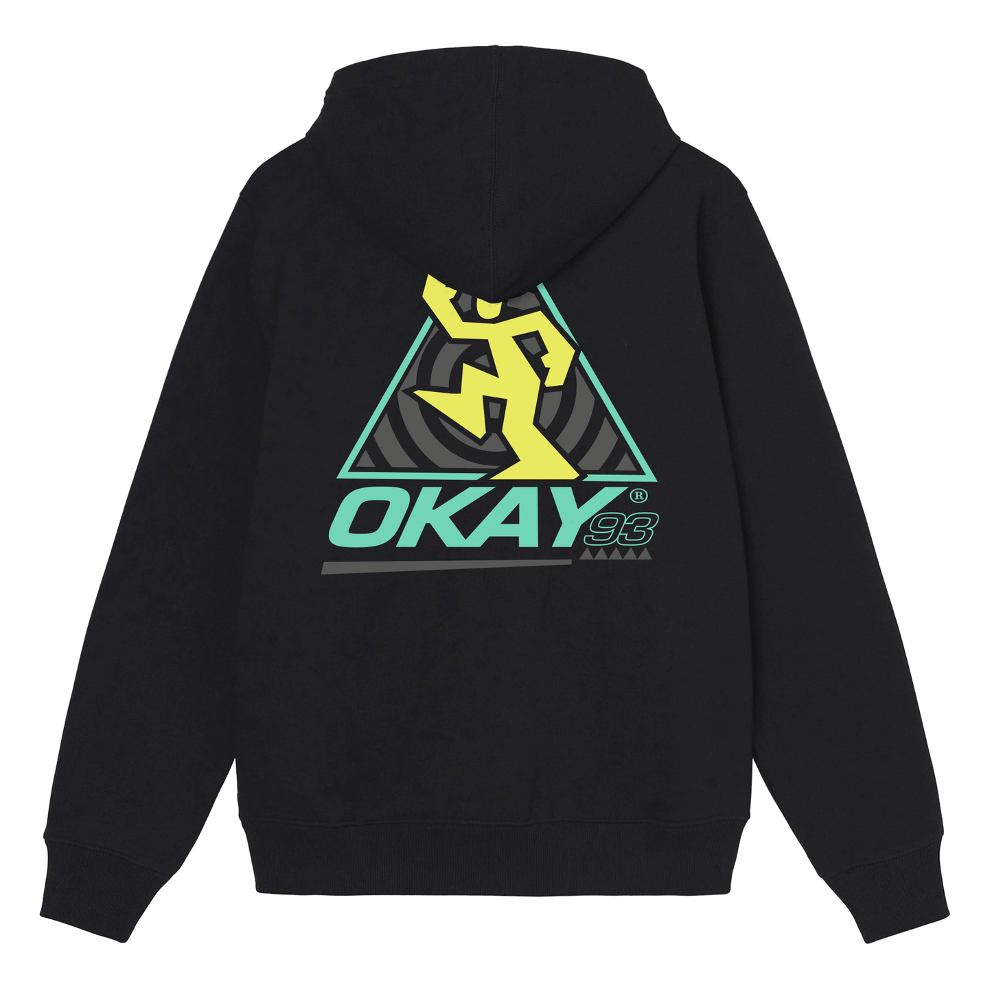 Ninety Three Hoodie Black