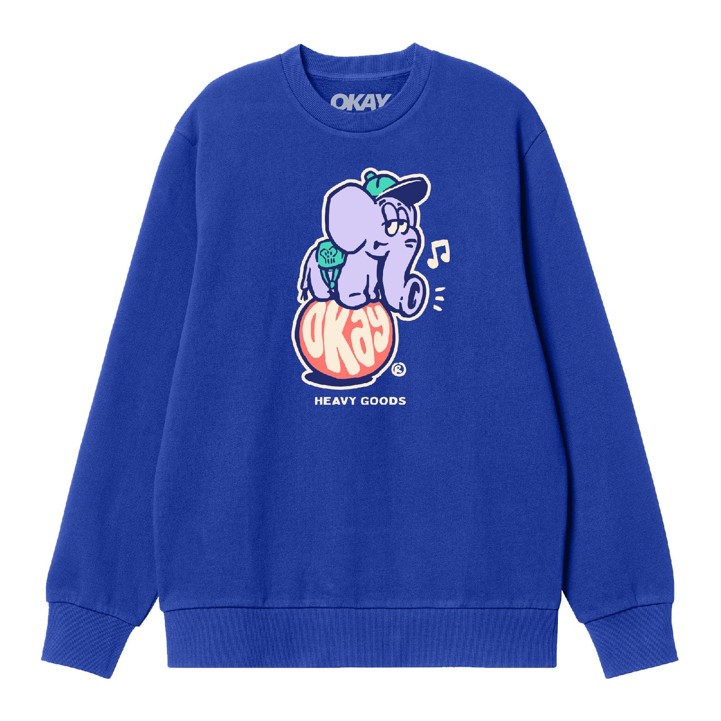 Okay Clothing Chaang Sweatshirt in Royal Blue