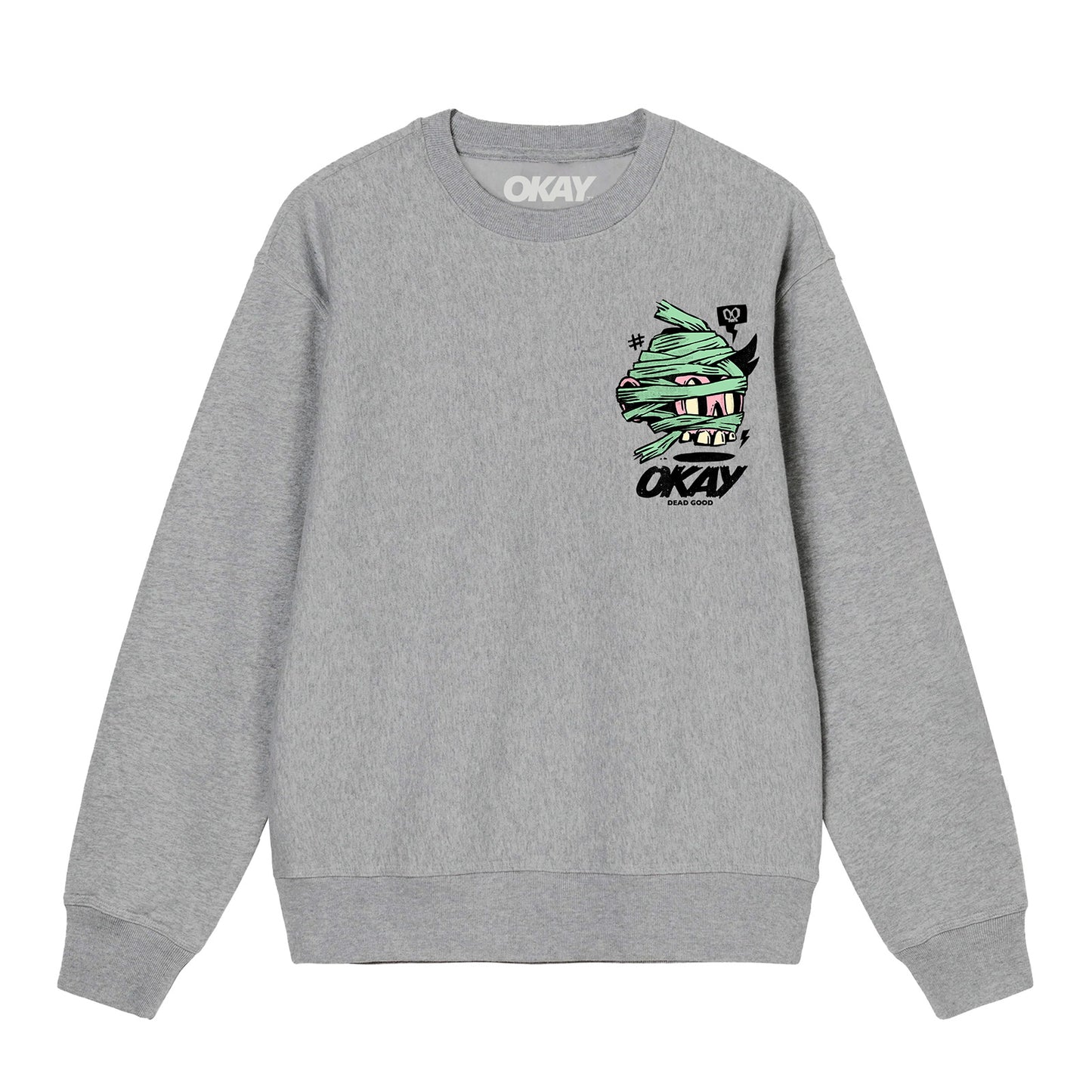 Dead Good Sweatshirt Heather Grey