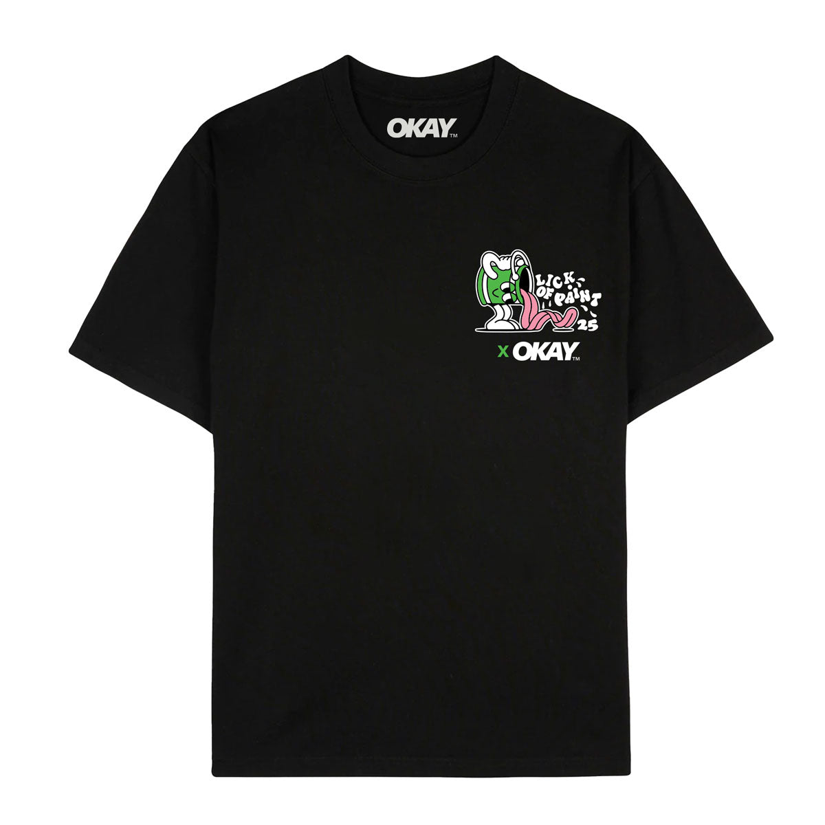 LOP25 x Okay T-Shirt Black