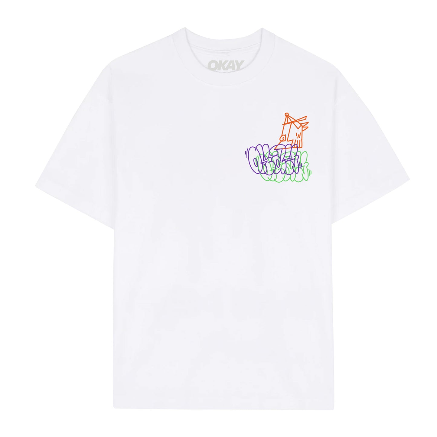 Overlay T-Shirt White