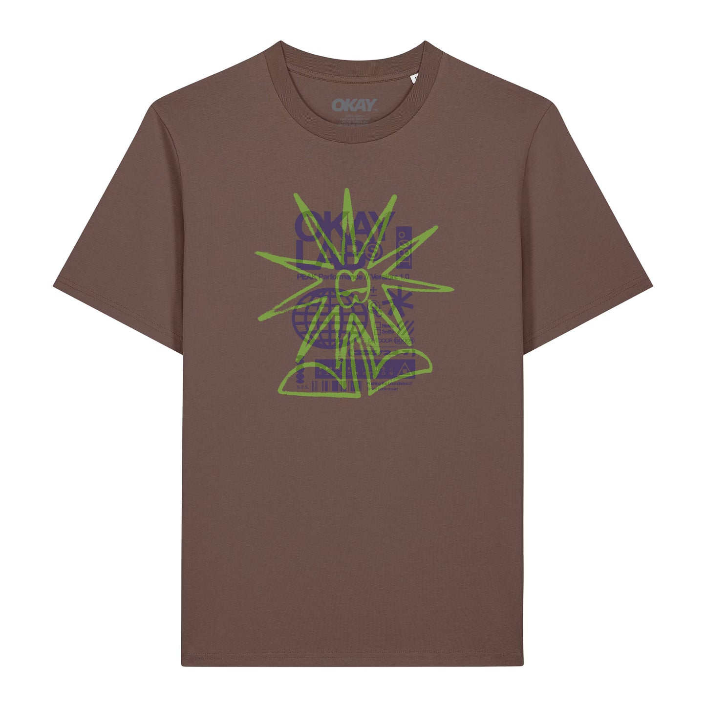 Peak T-Shirt Mocha