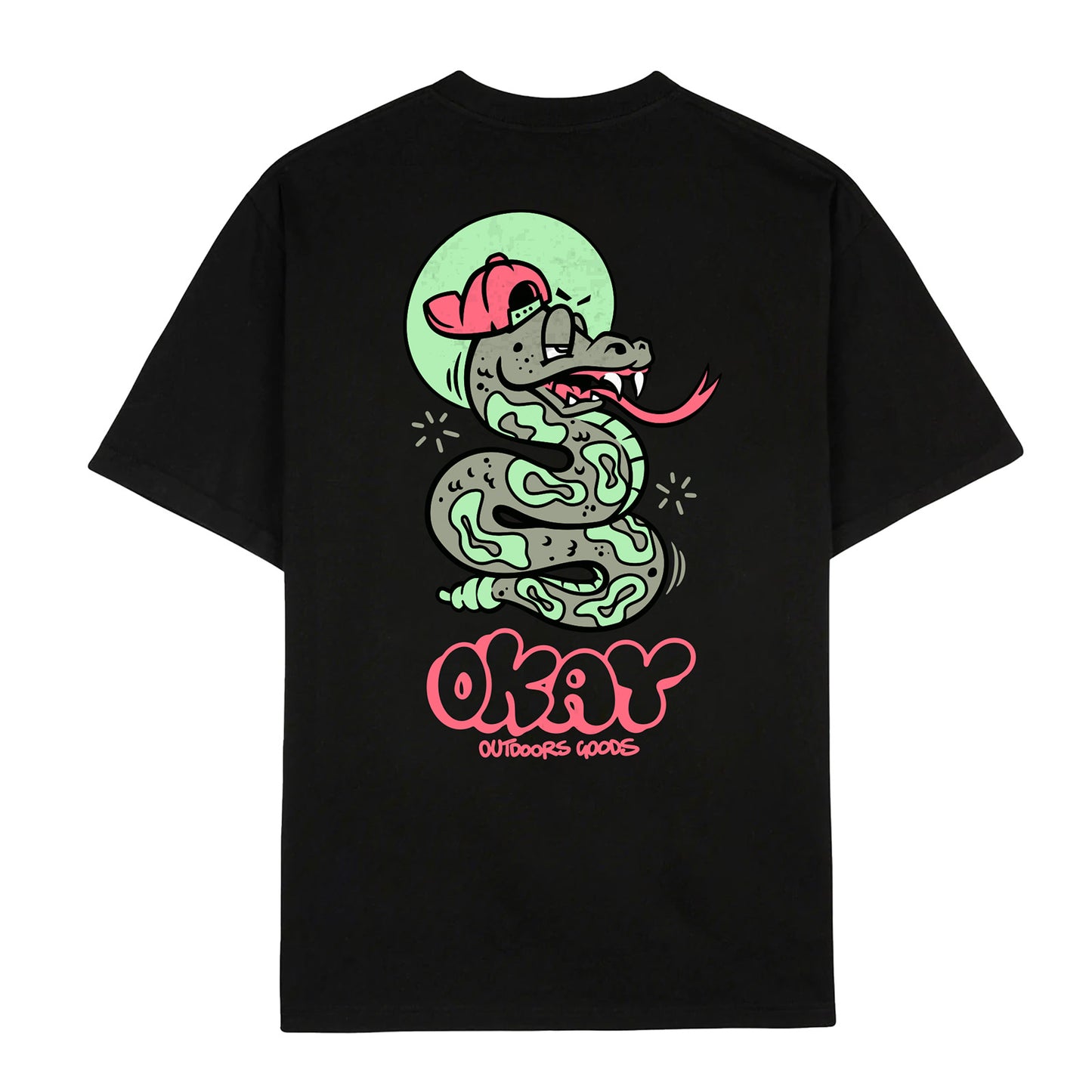 Snaked T-Shirt Black