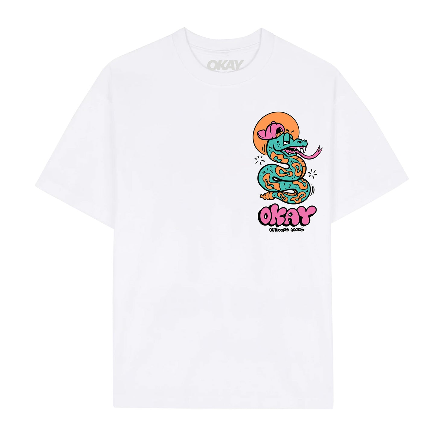 Snaked T-Shirt White