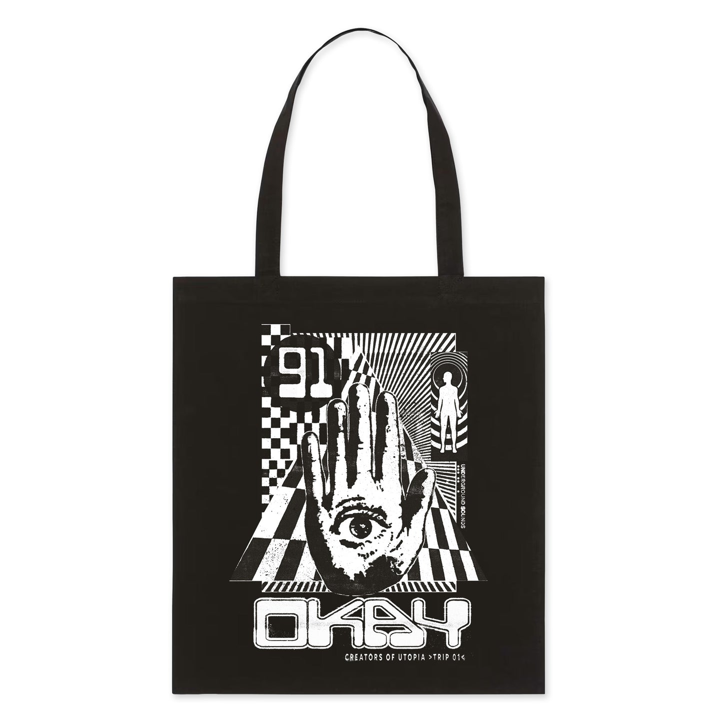 Utopia Tote Black