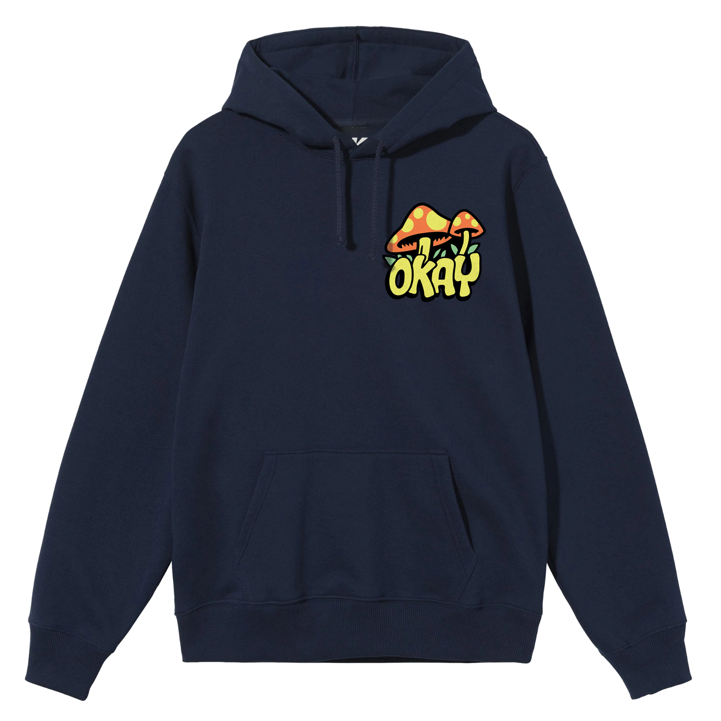 Okay Clothing Brand, Plant Life, Navy, Hoodie