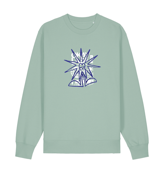Aloe Printed Sweater Front