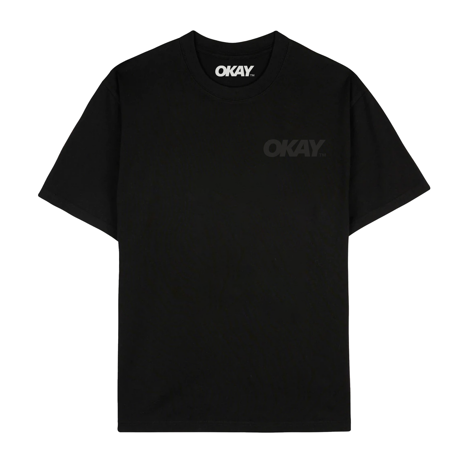 Okay Clothing Brand,  Float, Black, T-Shirt