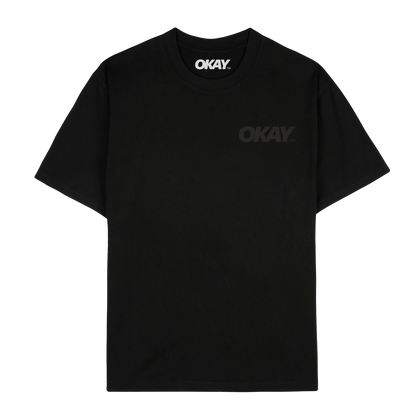 Okay Clothing Brand,  Float, Black, T-Shirt