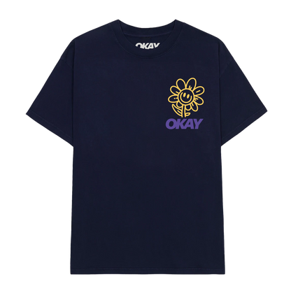 Okay Clothing Brand, Joy, Navy, T-Shirt