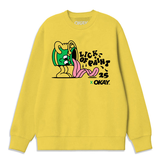 LOP25 x Okay Sweatshirt Yellow