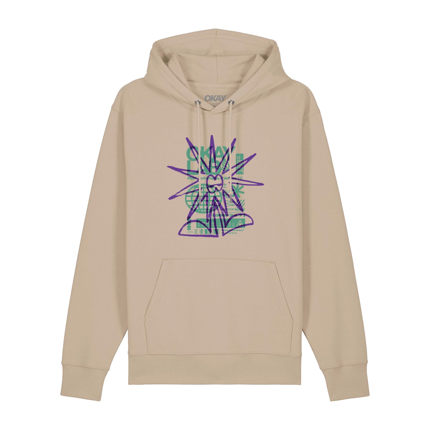 Peak Hoodie Desert Dust