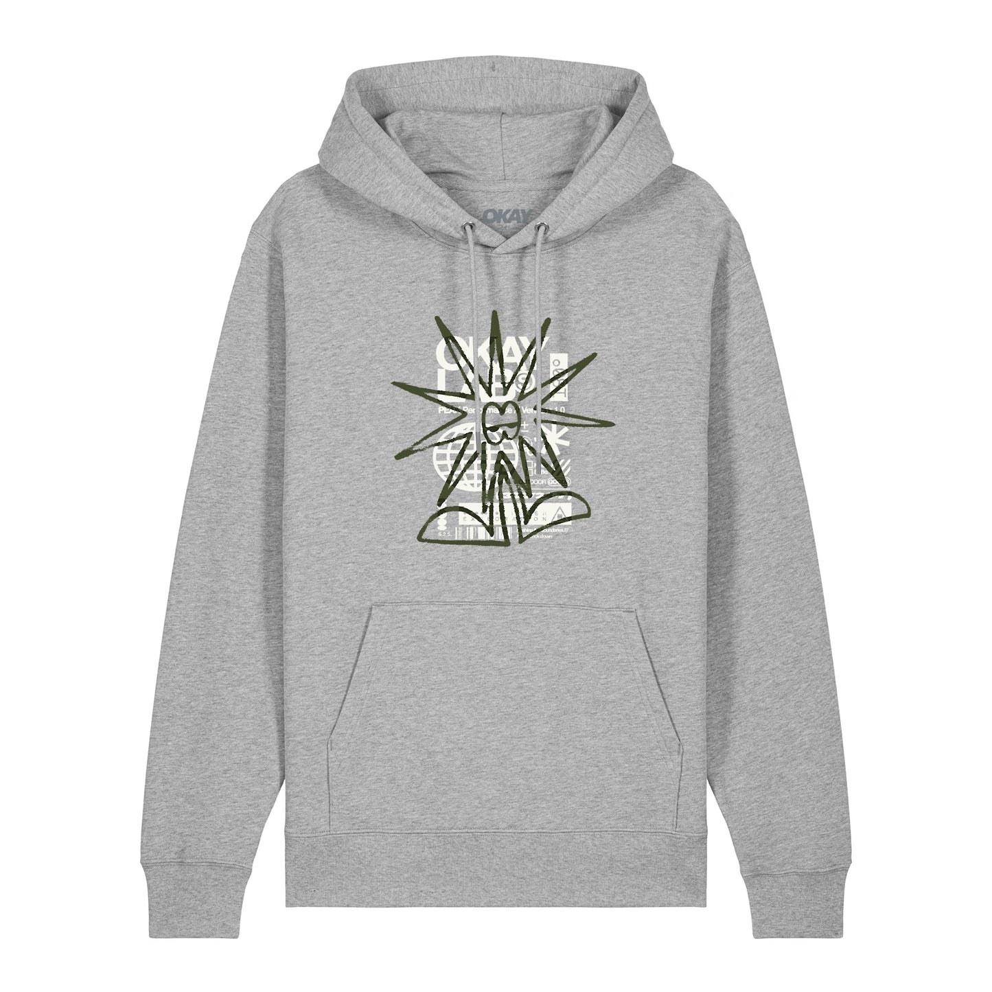 Peak Hoodie Heather Grey