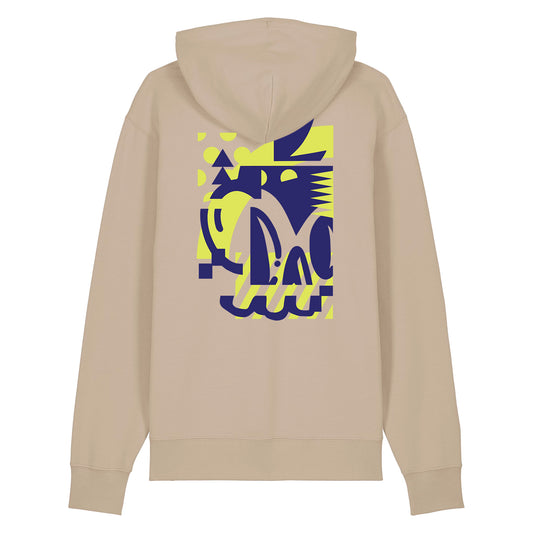 Sliced Hoodie Desert Dust