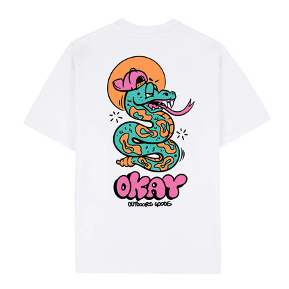 Snaked T-Shirt White