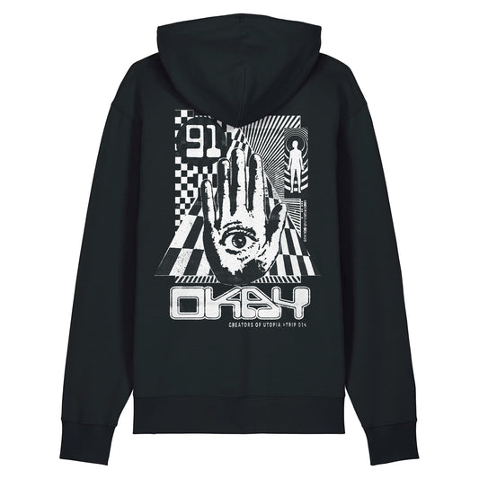 Utopia Hoodie Black