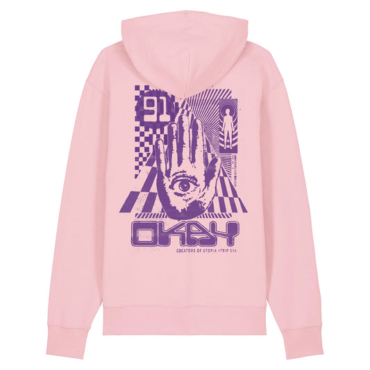 Utopia Hoodie Cotton Pink