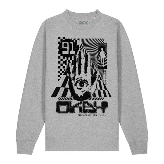 Utopia Sweatshirt Heather Grey