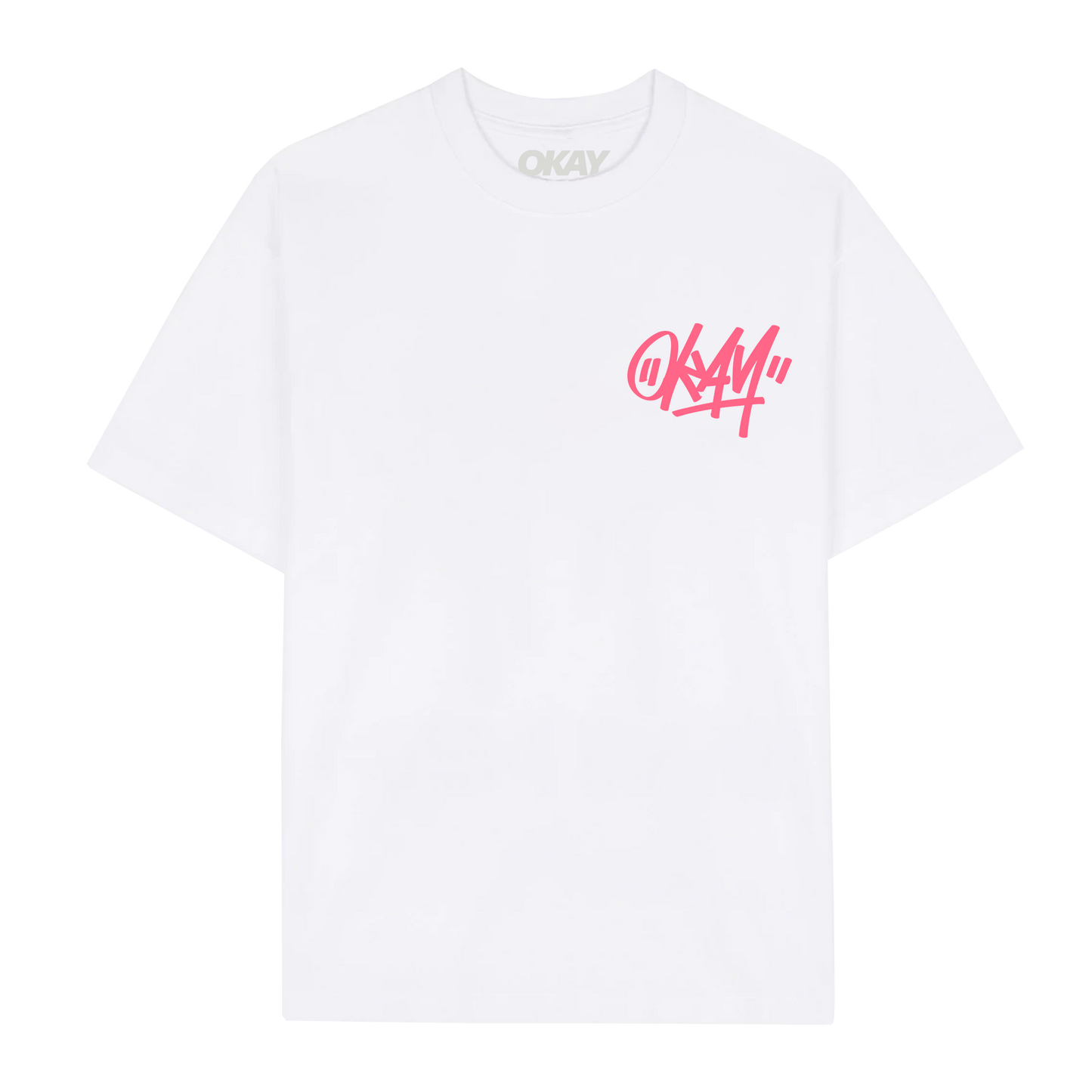 Waved T-Shirt White