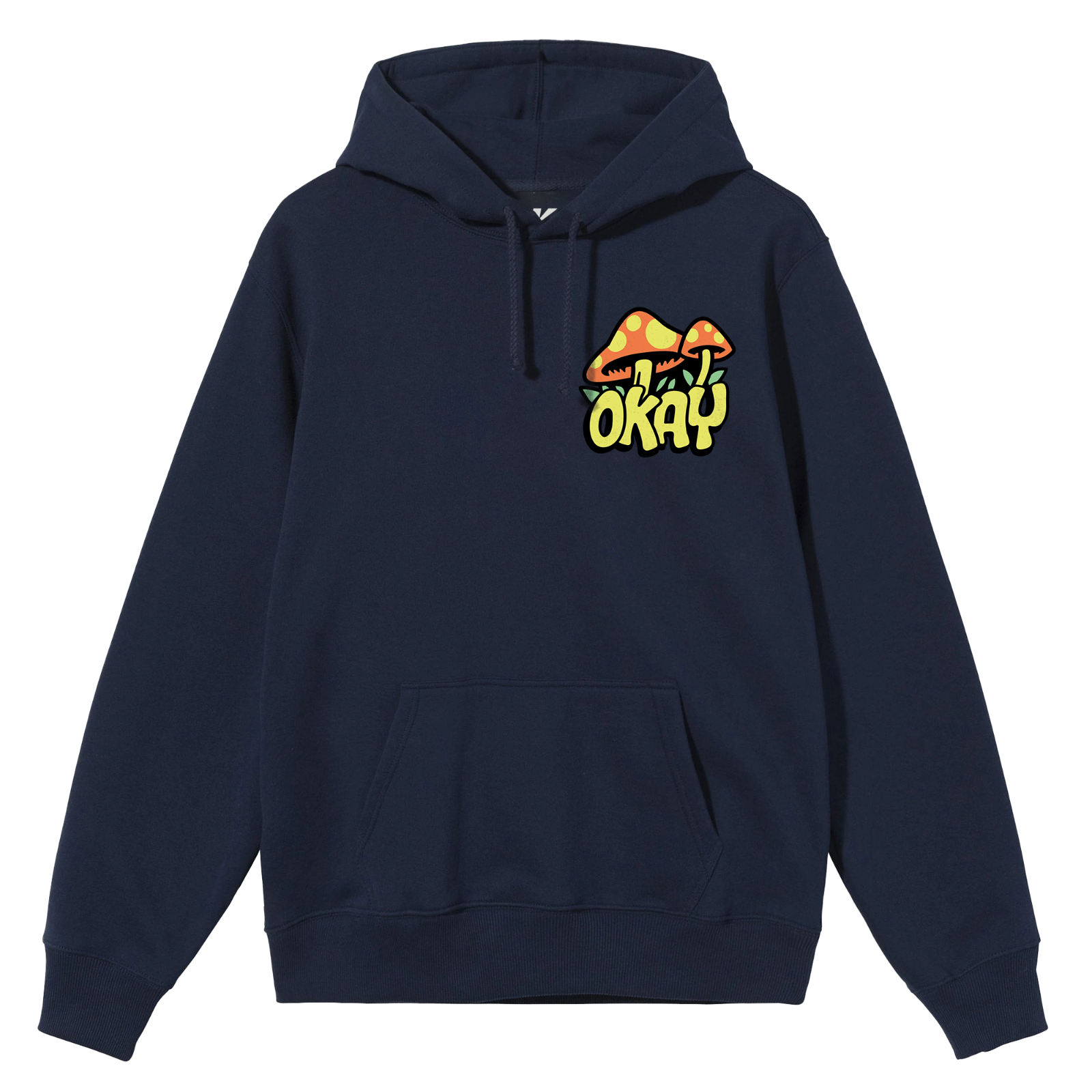 Okay Clothing Brand, Plant Life, Navy, Hoodie